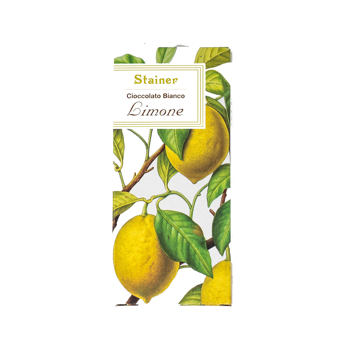 Stainer Cioccolato Bianco al Limone