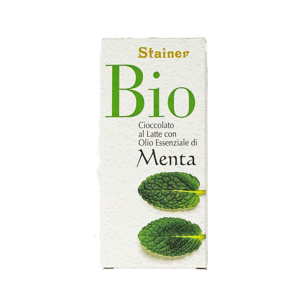 Stainer Cioccolato Bio al Latte con Menta